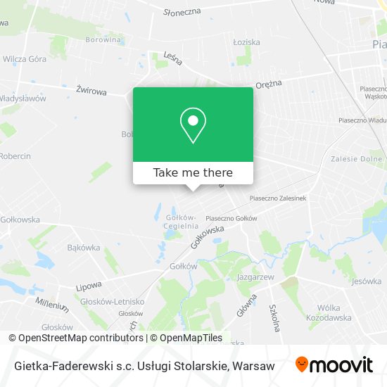 Gietka-Faderewski s.c. Usługi Stolarskie map