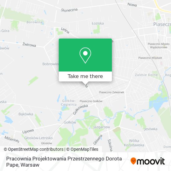 Pracownia Projektowania Przestrzennego Dorota Pape map