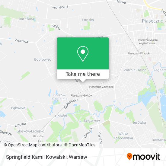 Springfield Kamil Kowalski map