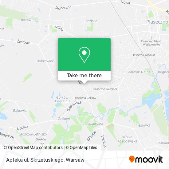 Apteka ul. Skrzetuskiego map