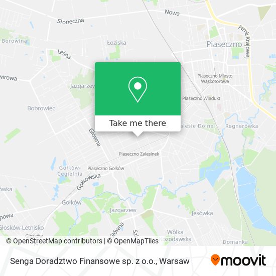 Senga Doradztwo Finansowe sp. z o.o. map