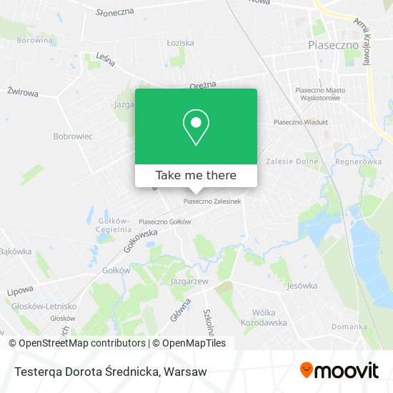 Testerqa Dorota Średnicka map