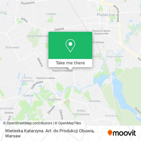 Wieteska Katarzyna. Art. do Produkcji Obuwia map