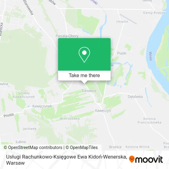 Usługi Rachunkowo-Księgowe Ewa Kidoń-Wenerska map