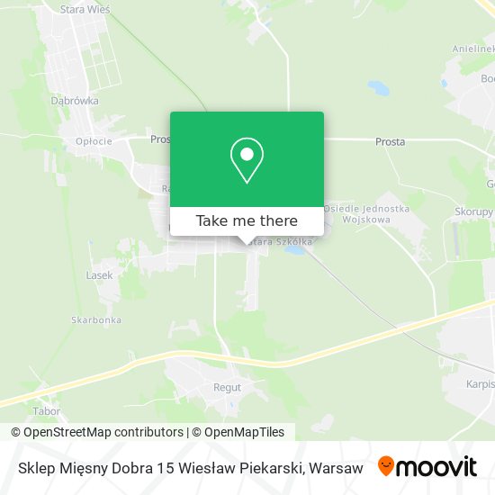 Sklep Mięsny Dobra 15 Wiesław Piekarski map