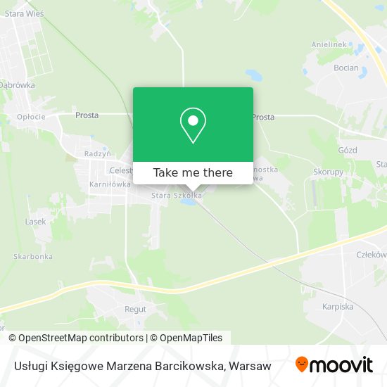 Usługi Księgowe Marzena Barcikowska map