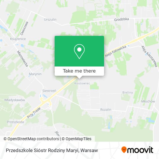 Przedszkole Sióstr Rodziny Maryi map