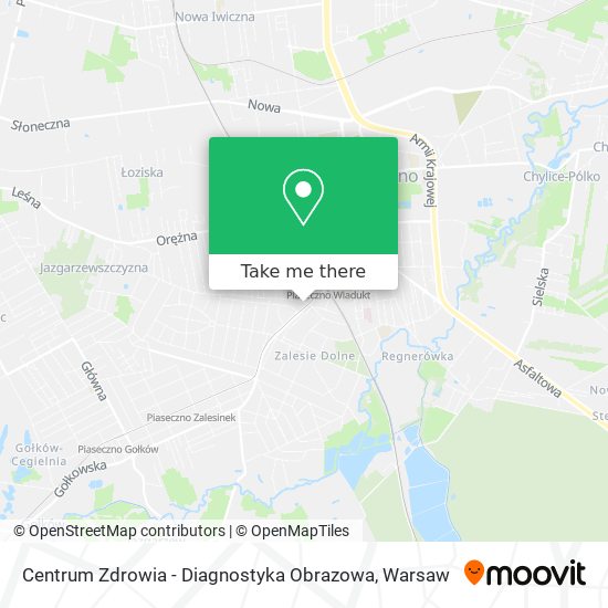 Centrum Zdrowia - Diagnostyka Obrazowa map