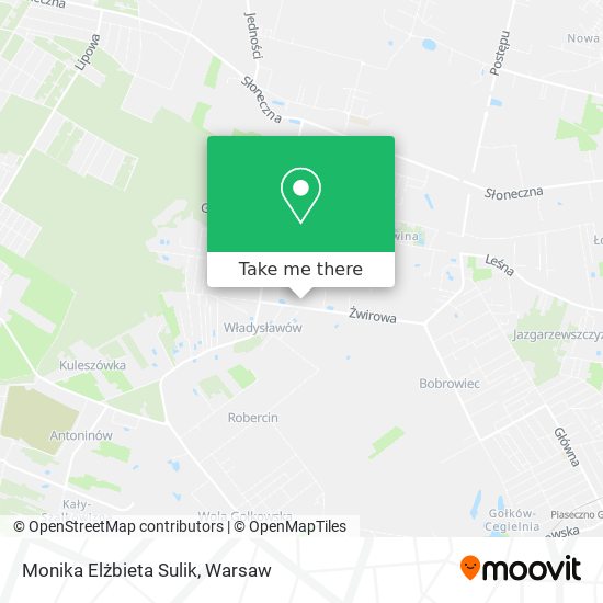 Monika Elżbieta Sulik map