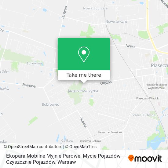 Ekopara Mobilne Myjnie Parowe. Mycie Pojazdów, Czyszcznie Pojazdów map