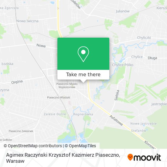 Карта Agimex Raczyński Krzysztof Kazimierz Piaseczno