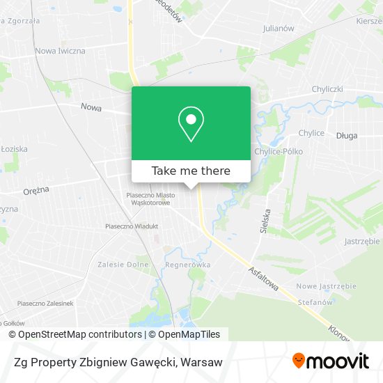 Zg Property Zbigniew Gawęcki map