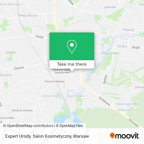 Expert Urody. Salon Kosmetyczny map