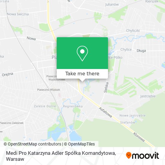 Medi Pro Katarzyna Adler Spółka Komandytowa map