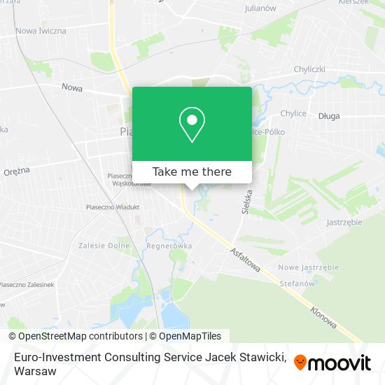 Euro-Investment Consulting Service Jacek Stawicki map