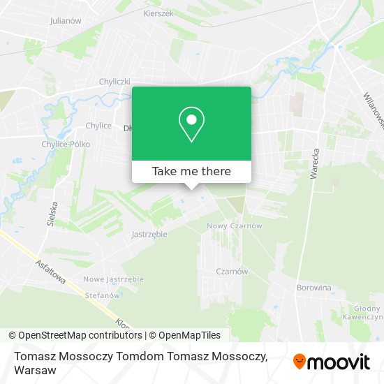 Карта Tomasz Mossoczy Tomdom Tomasz Mossoczy