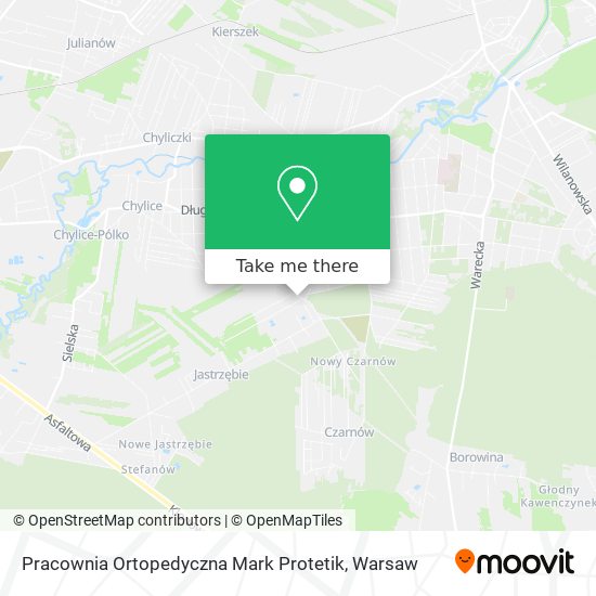 Pracownia Ortopedyczna Mark Protetik map