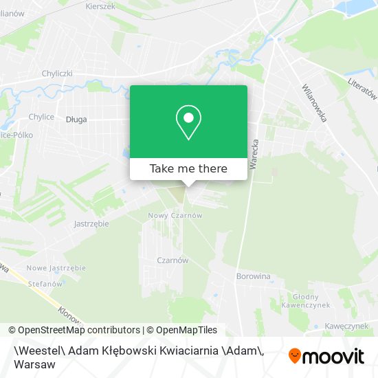 \Weestel\ Adam Kłębowski Kwiaciarnia \Adam\ map