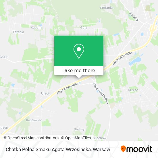 Chatka Pełna Smaku Agata Wrzesińska map