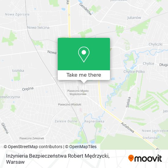 Inżynieria Bezpieczeństwa Robert Mędrzycki map