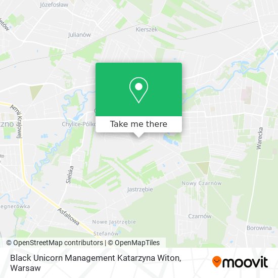 Black Unicorn Management Katarzyna Witon map