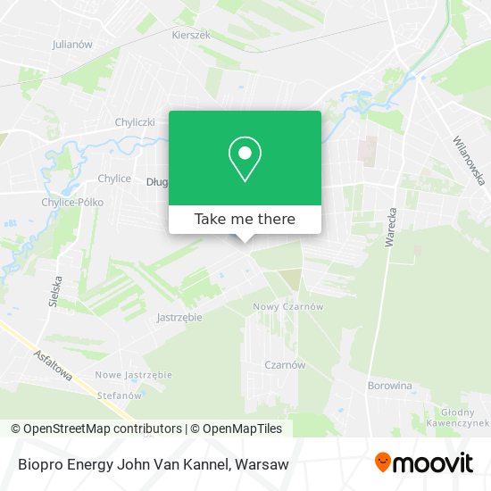 Biopro Energy John Van Kannel map