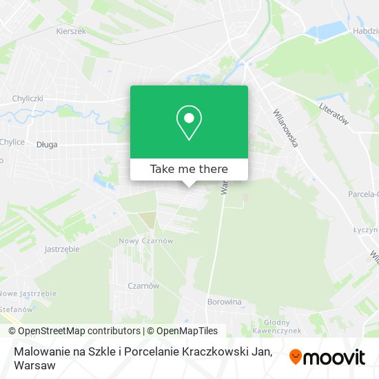 Malowanie na Szkle i Porcelanie Kraczkowski Jan map