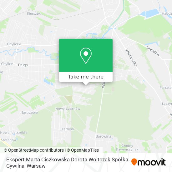 Ekspert Marta Ciszkowska Dorota Wojtczak Spółka Cywilna map