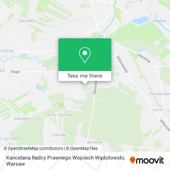 Kancelaria Radcy Prawnego Wojciech Wądołowski map