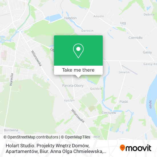 Holart Studio. Projekty Wnętrz Domów, Apartamentów, Biur. Anna Olga Chmielewska map