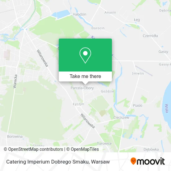 Карта Catering Imperium Dobrego Smaku