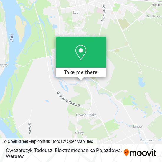 Owczarczyk Tadeusz. Elektromechanika Pojazdowa map