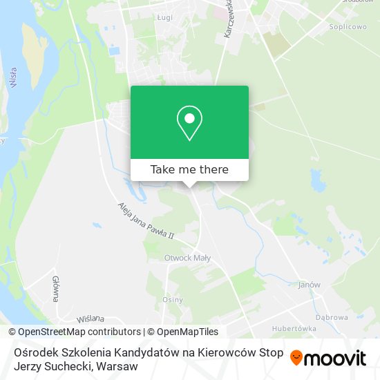 Ośrodek Szkolenia Kandydatów na Kierowców Stop Jerzy Suchecki map