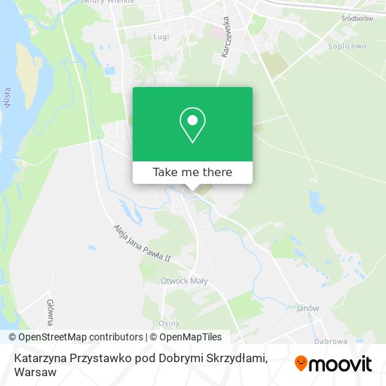 Katarzyna Przystawko pod Dobrymi Skrzydłami map