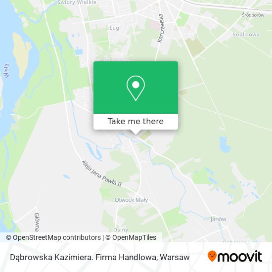 Dąbrowska Kazimiera. Firma Handlowa map