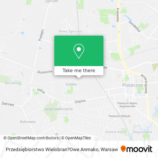 Przedsiębiorstwo Wielobran?Owe Anmako map