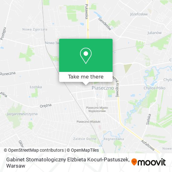 Gabinet Stomatologiczny Elżbieta Kocuń-Pastuszek map