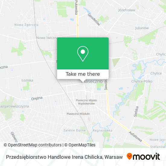 Przedsiębiorstwo Handlowe Irena Chilicka map