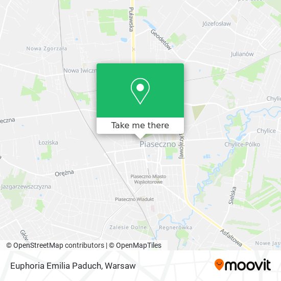 Euphoria Emilia Paduch map