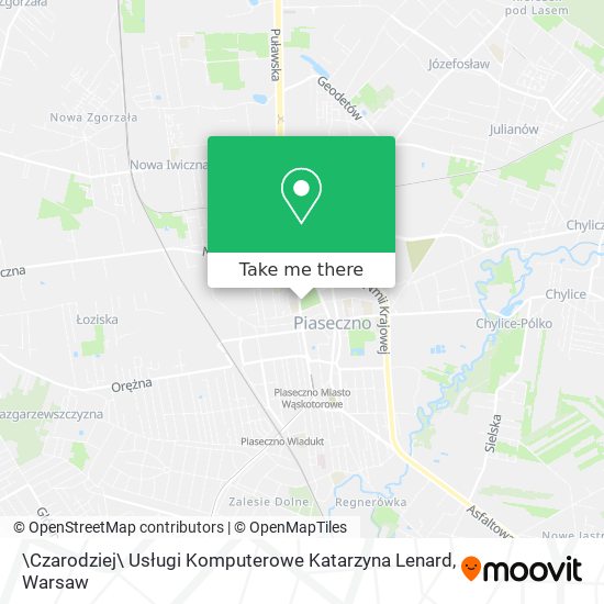 \Czarodziej\ Usługi Komputerowe Katarzyna Lenard map