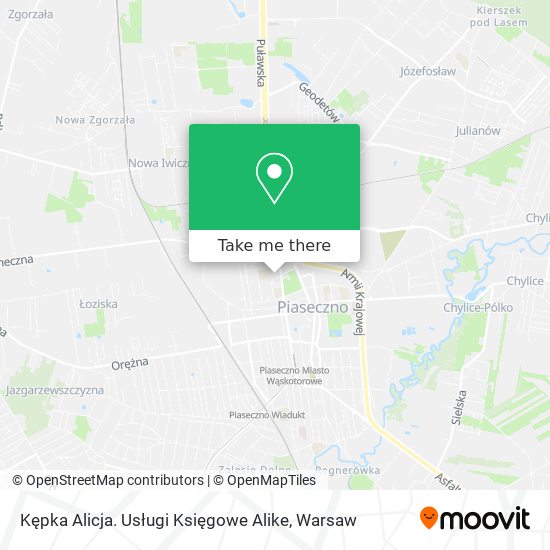 Kępka Alicja. Usługi Księgowe Alike map