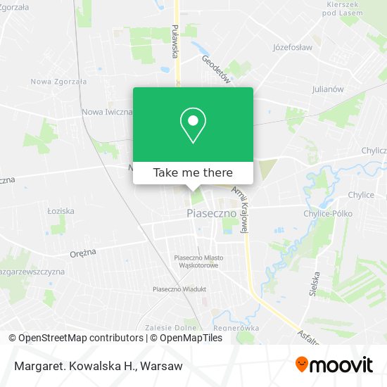 Margaret. Kowalska H. map