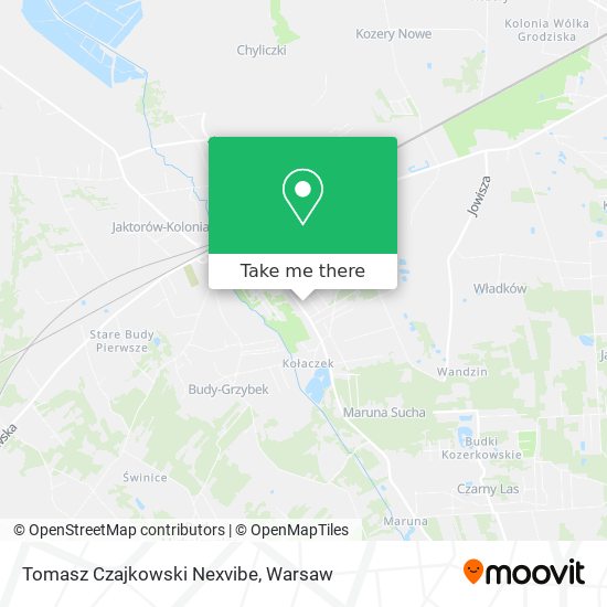 Tomasz Czajkowski Nexvibe map