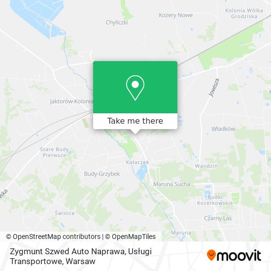 Zygmunt Szwed Auto Naprawa, Usługi Transportowe map