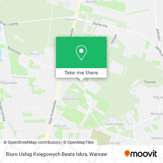 Biuro Usług Księgowych Beata Iskra map