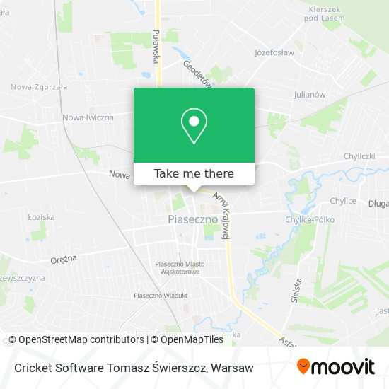 Cricket Software Tomasz Świerszcz map