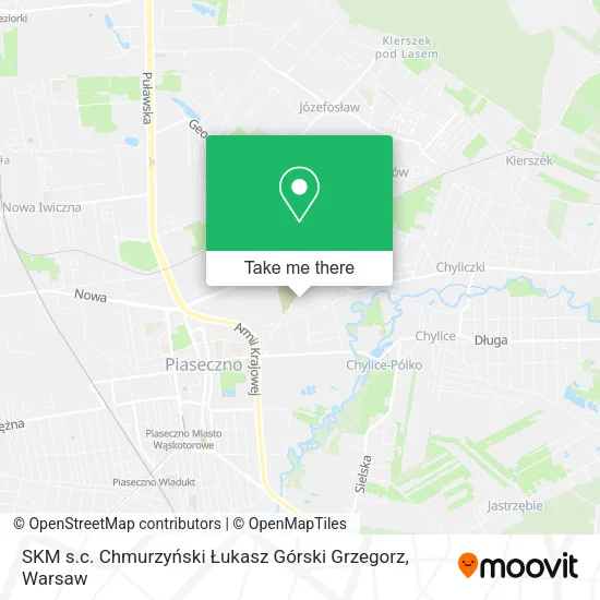 SKM s.c. Chmurzyński Łukasz Górski Grzegorz map