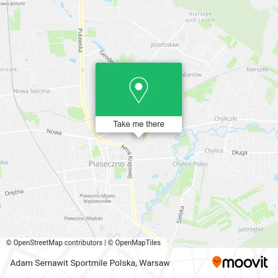 Adam Sernawit Sportmile Polska map