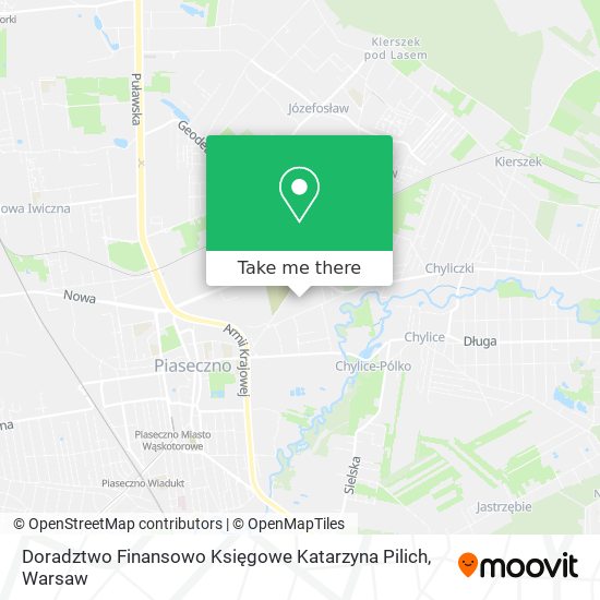 Doradztwo Finansowo Księgowe Katarzyna Pilich map