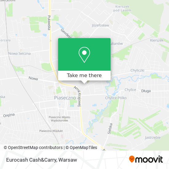 Eurocash Cash&Carry map